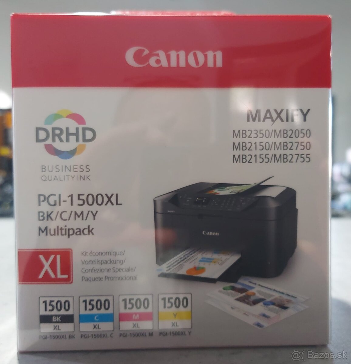 originál CANON toner multipack PGI-1500XL