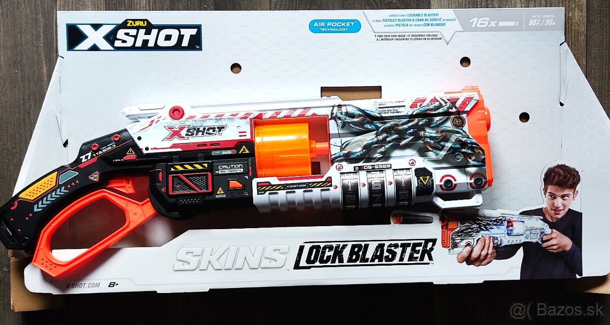 X-Shot lock blaster