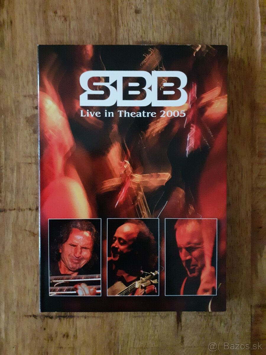 DVD+CD box: SBB - Live in Theatre 2005