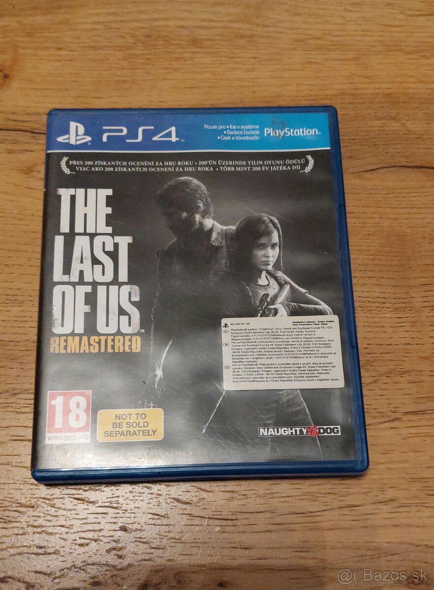 The last of us remastered ps4