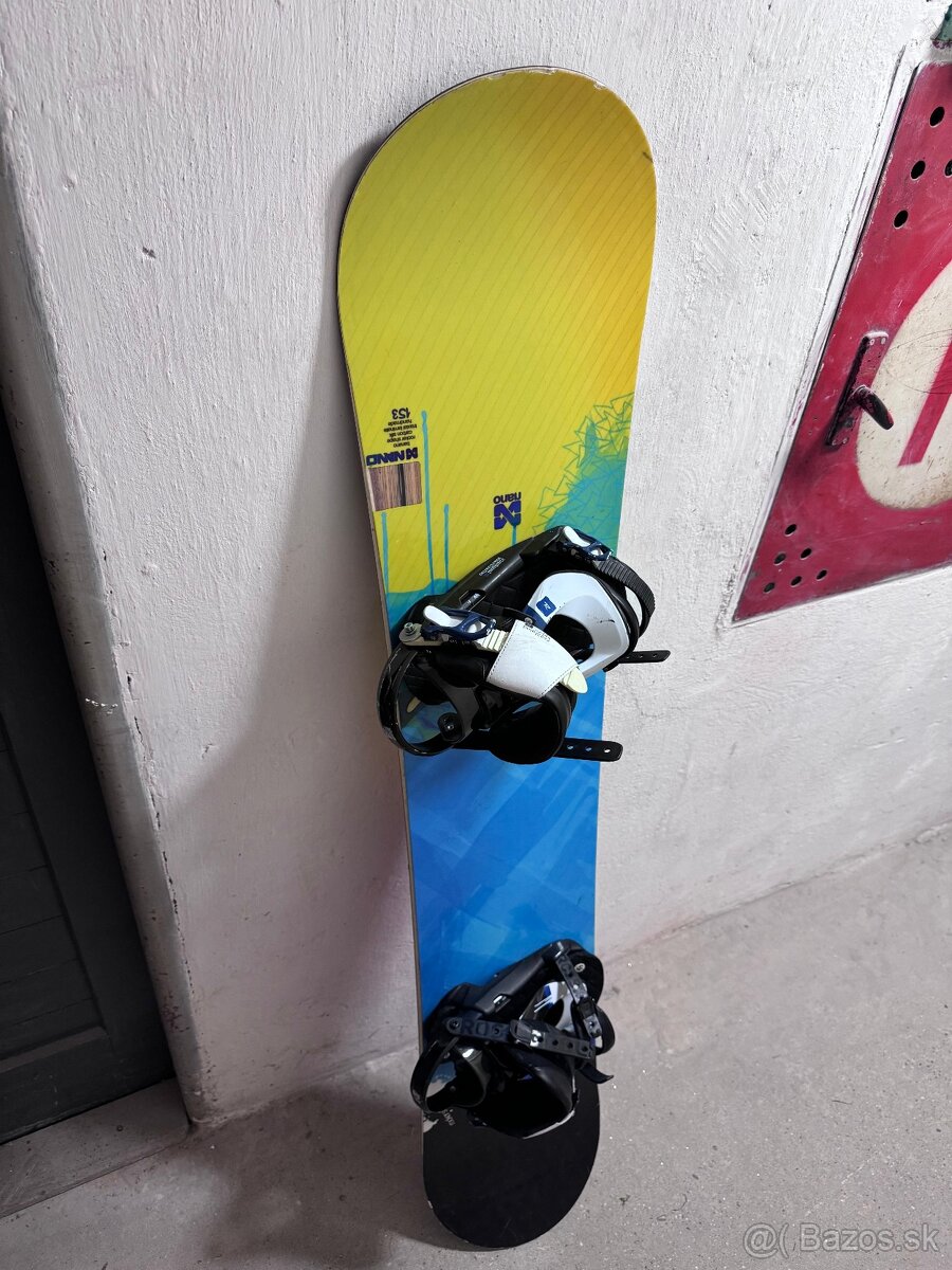 Topánky Burton snowboard nano s viazaním rossignol