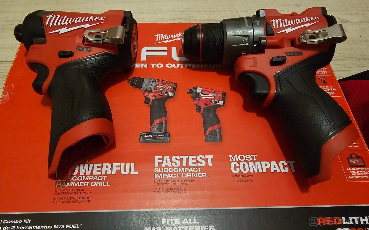 FPD2 / FID2 alebo set Milwaukee M12