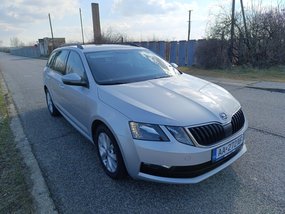 2019,Škoda Octavia Combi 1,6TDI 85kw DSG , preverené auto