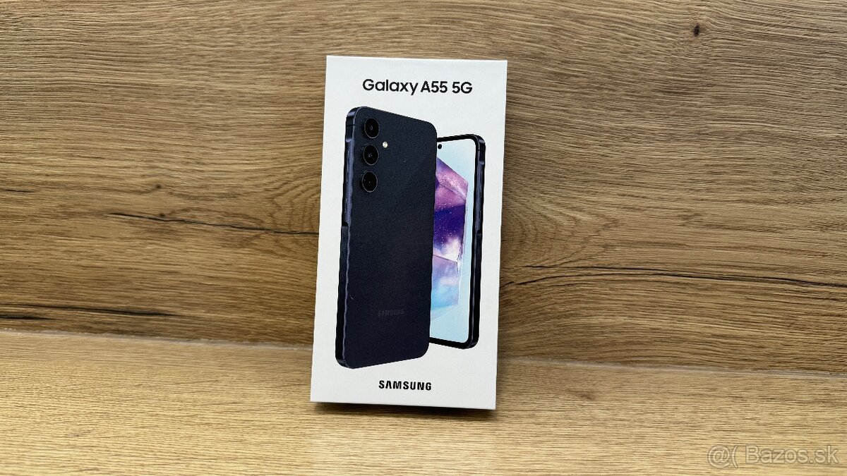 SAMSUNG GALAXY A55 5G 128 GB ČIERNY