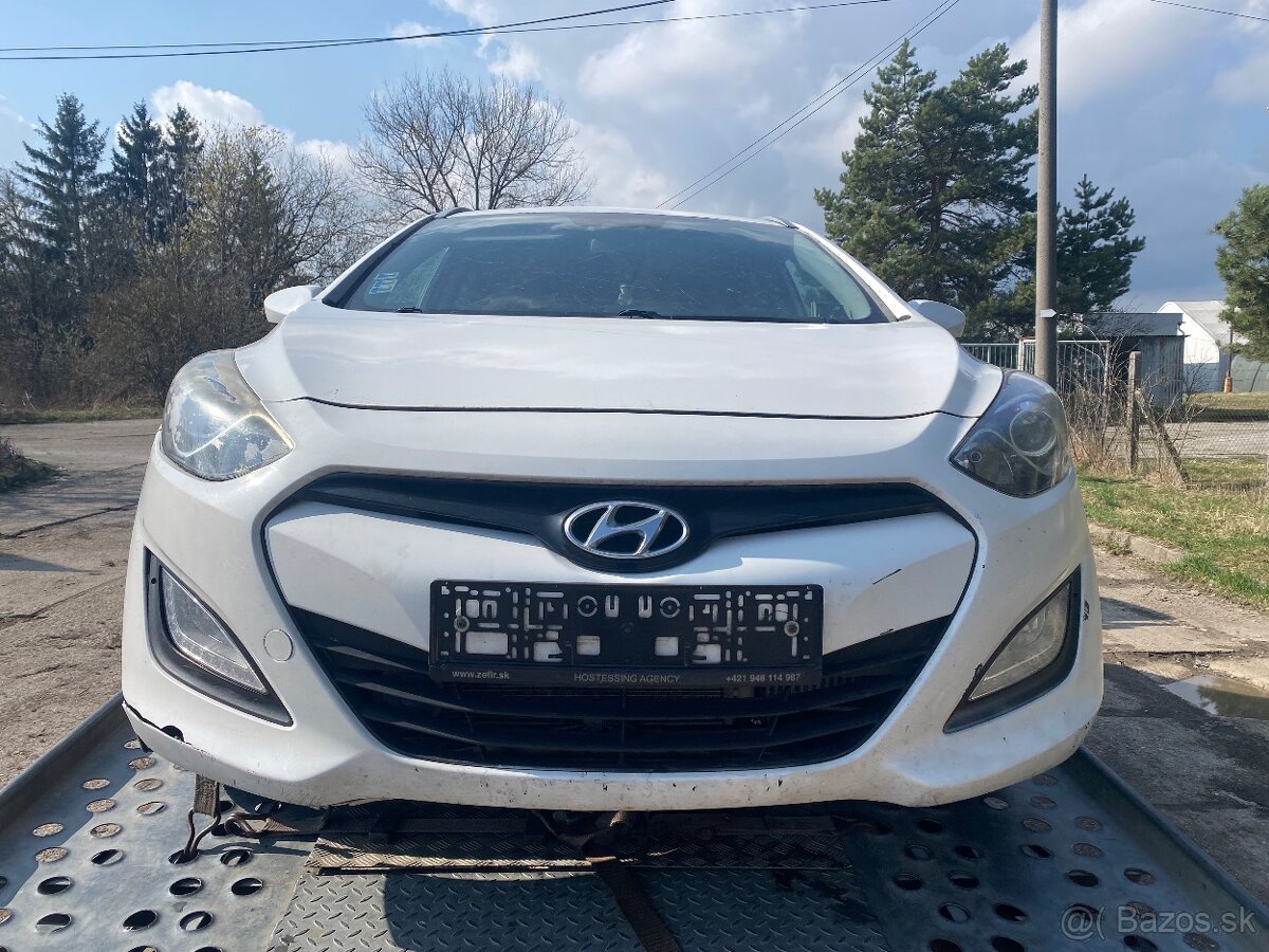 Hyundai i30 1.6crdi 85kw rv 2013 kombi biela rozvod KO kompl