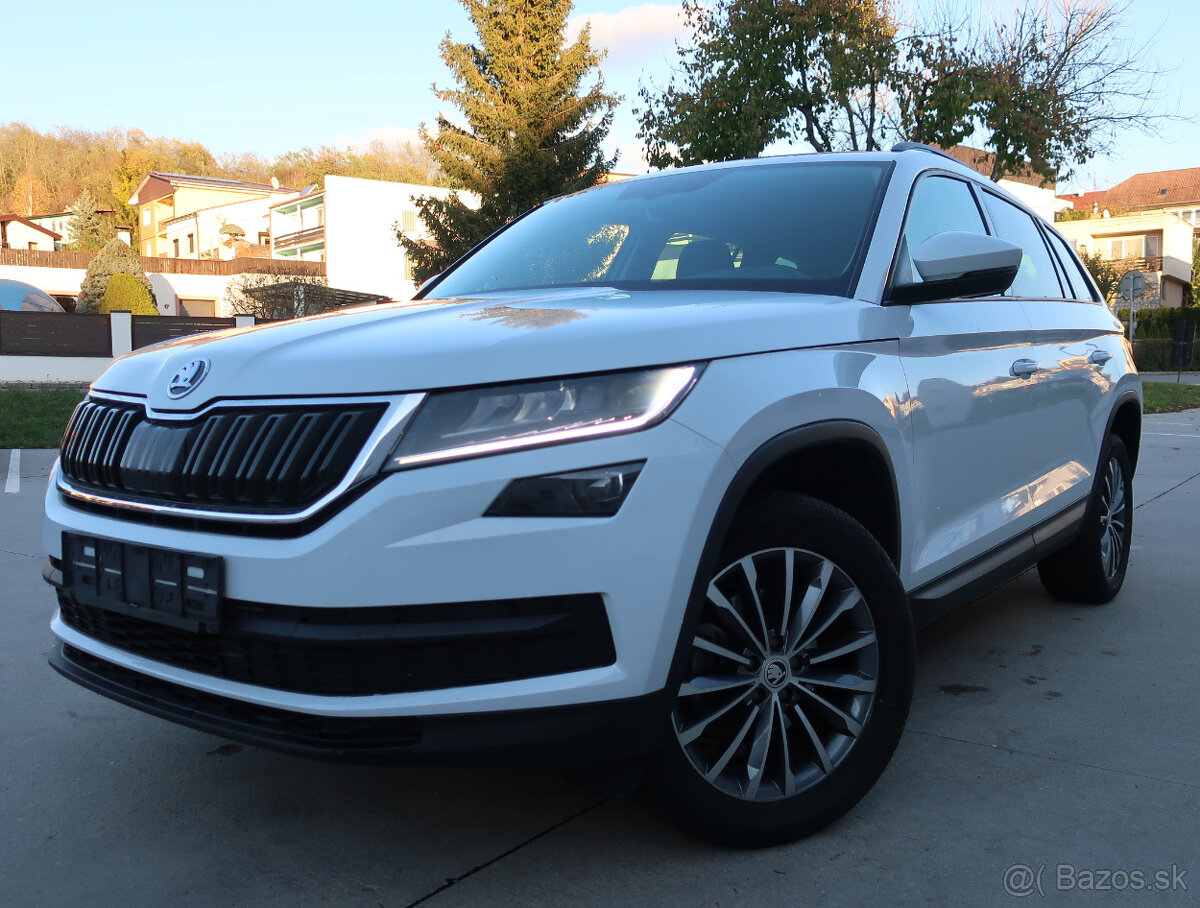 Škoda Kodiaq r.8/2020, 2.0TDi 110kW, DSG, biely, odpočet DPH