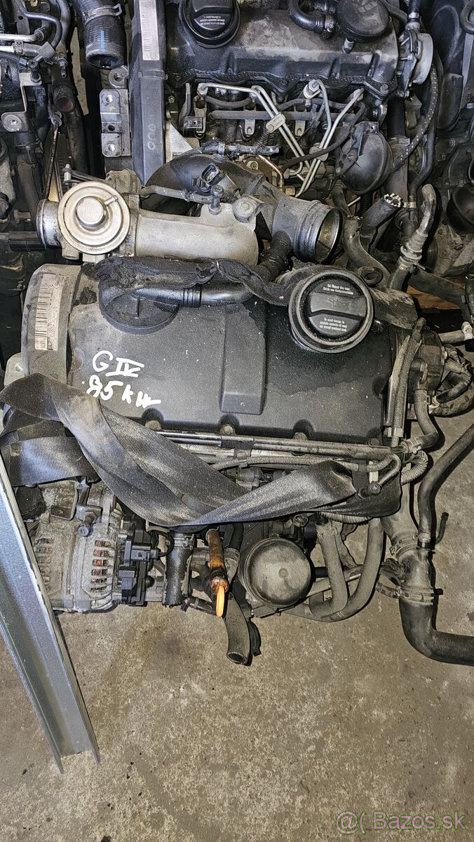 MOTOR 1.9TDI 85KW/115HP