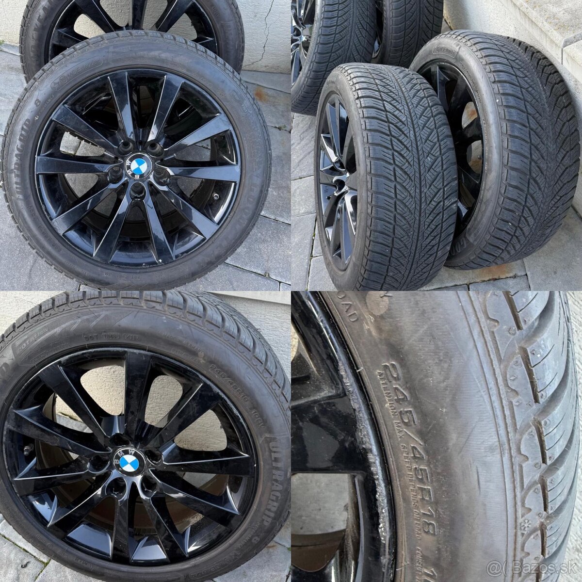 Originál BMW 5 2018, 245/45 R18 zimne