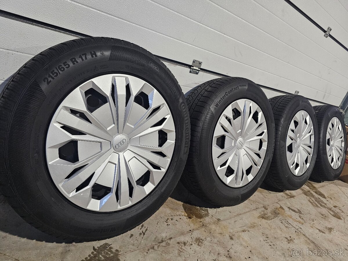 Zimná Sada AUDI Q3, KODIAQ, TIGUAN, TARRACO 215/65 R17