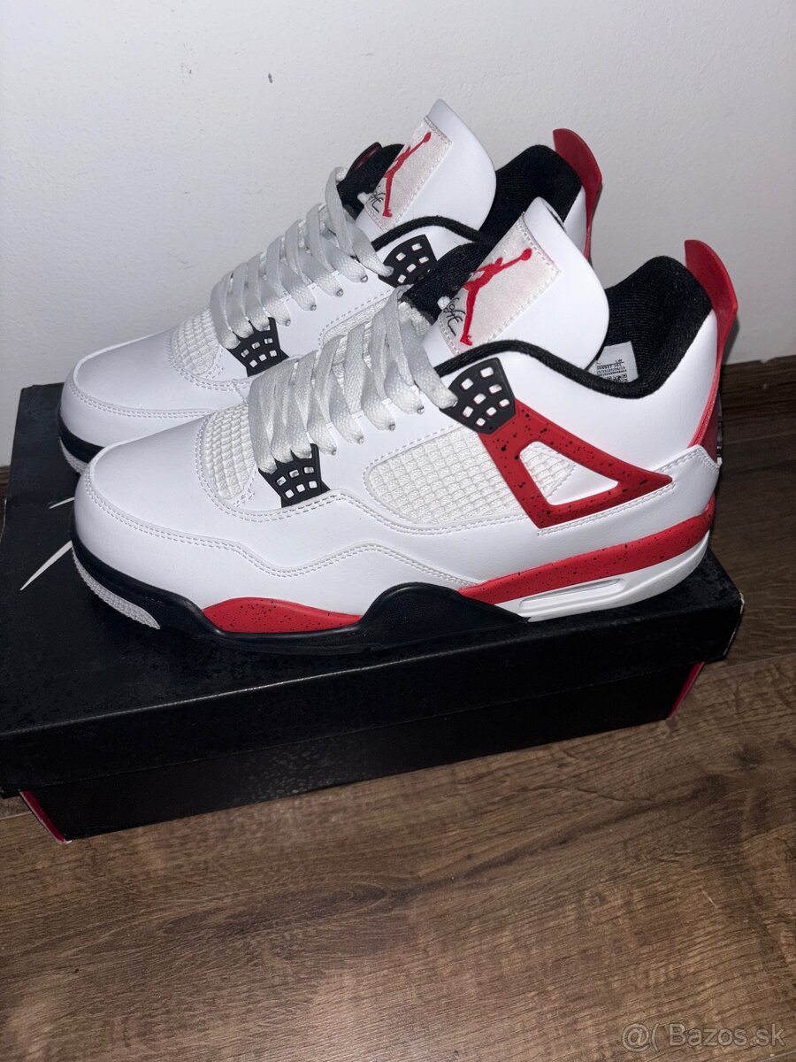 Jordan 4 retro red cement