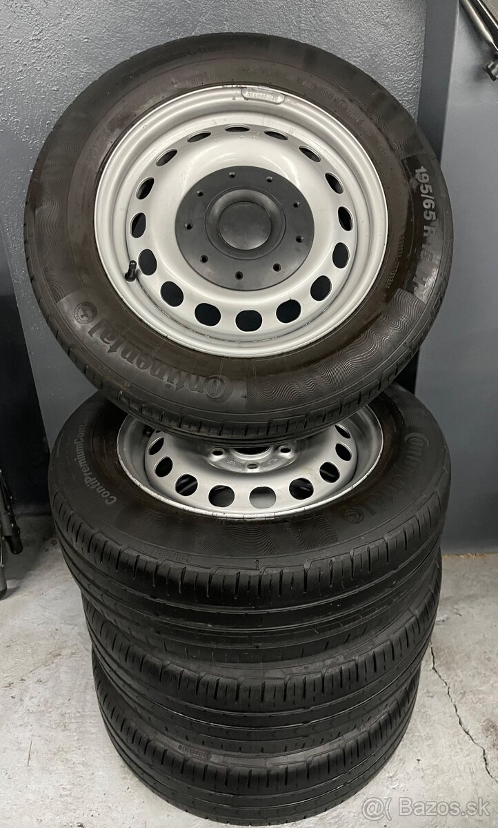 ☎️ ✅ plechové disky r15 originál VW Caddy  ☎️ ✅  195/65 r15