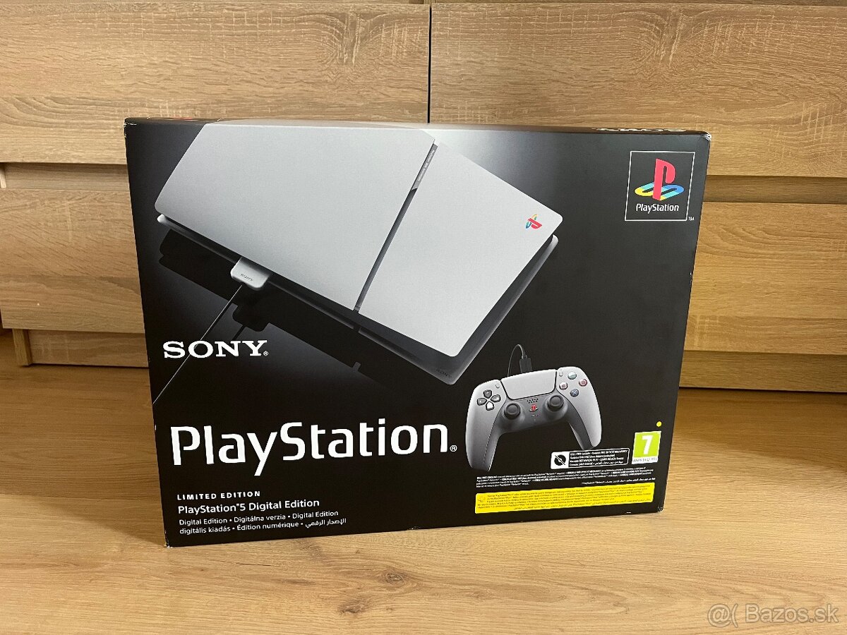 PS5 Slim 1TB Digital 30th Anniversary Limited Edition