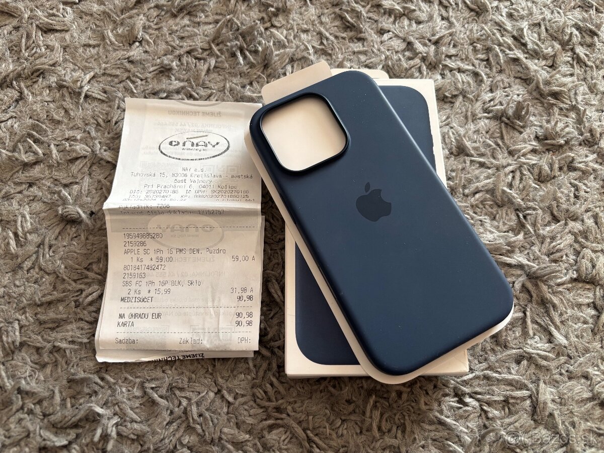 Apple iPhone 16 Pro Silicone Case Denim