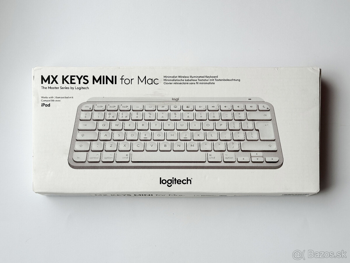 Bezdrôtová klávesnica Logitech MX Keys Mini for Mac