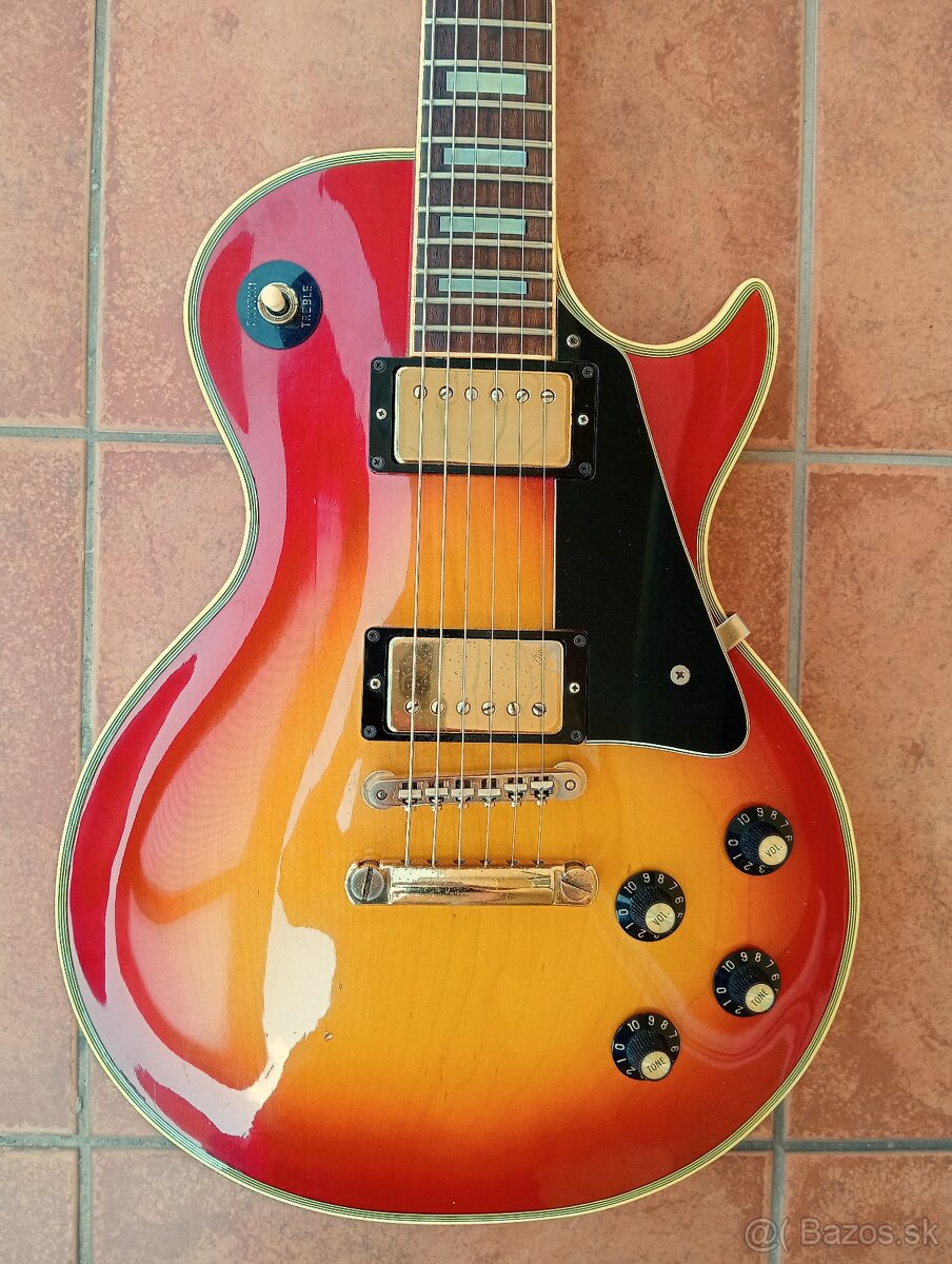 Predám gitaru GRECO-Les Paul Custom 1981- Super Power Custom