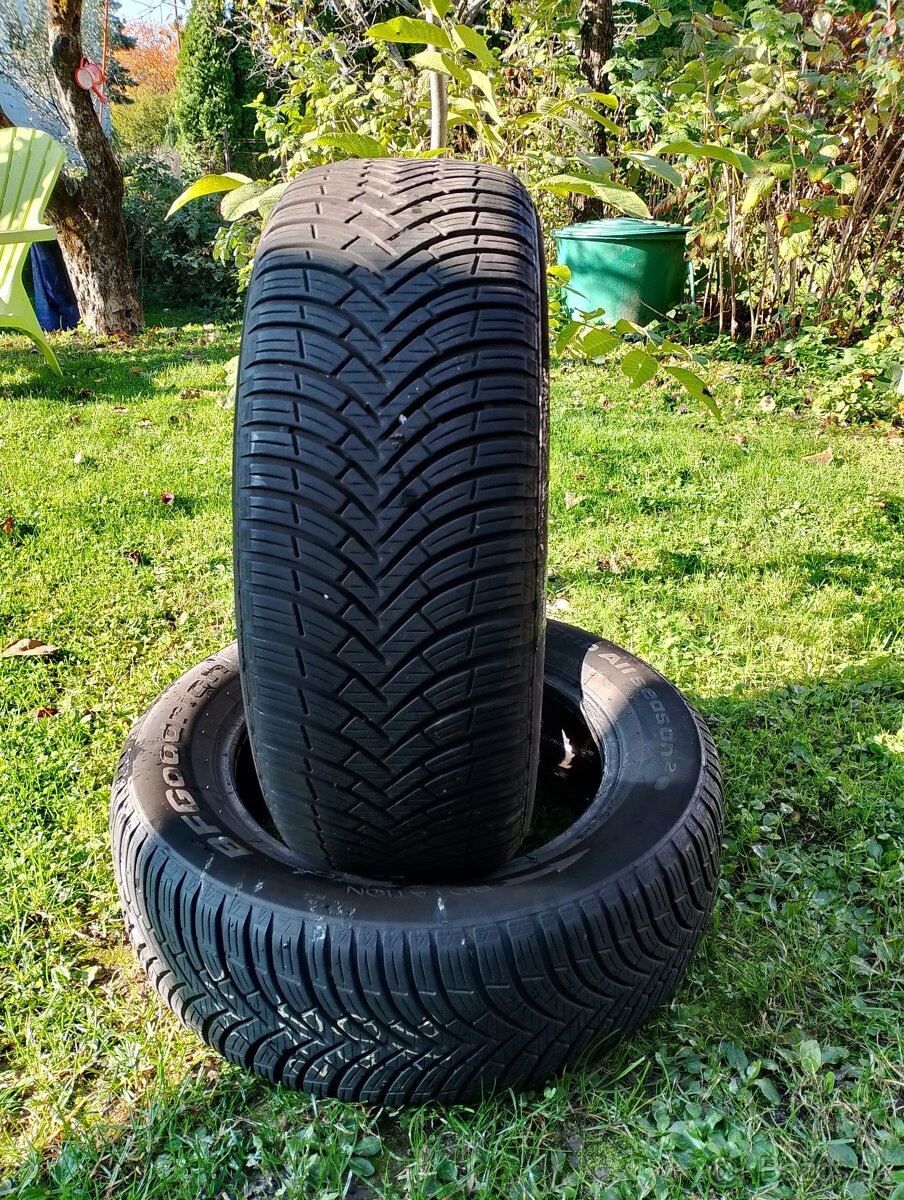 Celoročné pneumatiky 215/60R16 99H BF Goodrich