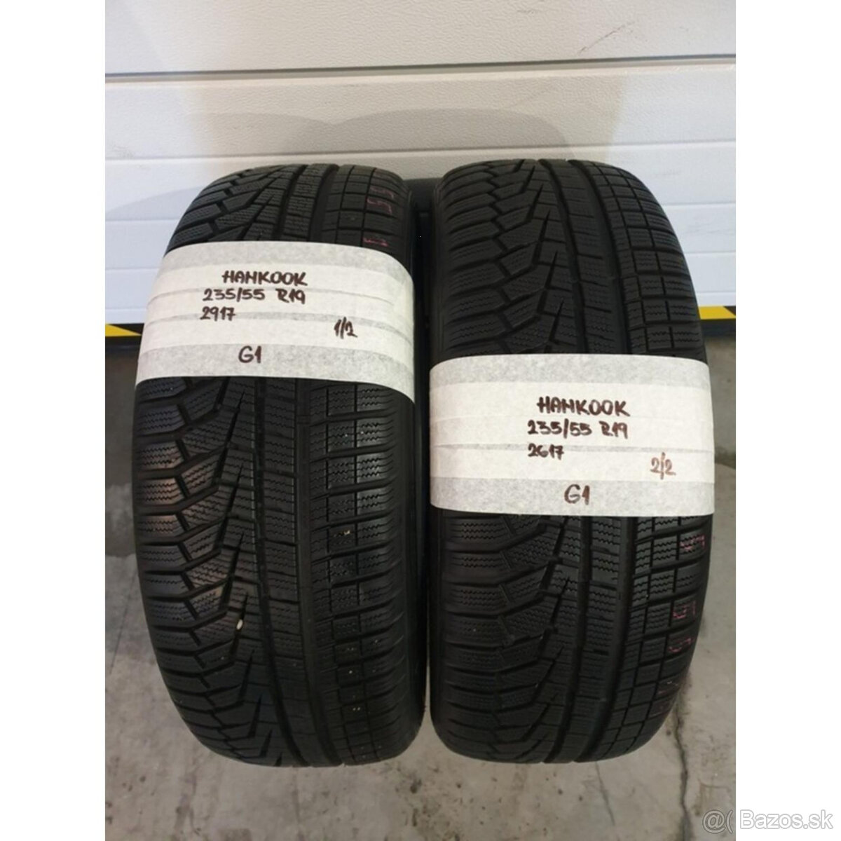 Zimné pneumatiky 235/55 R19 HANKOOK DOT2917