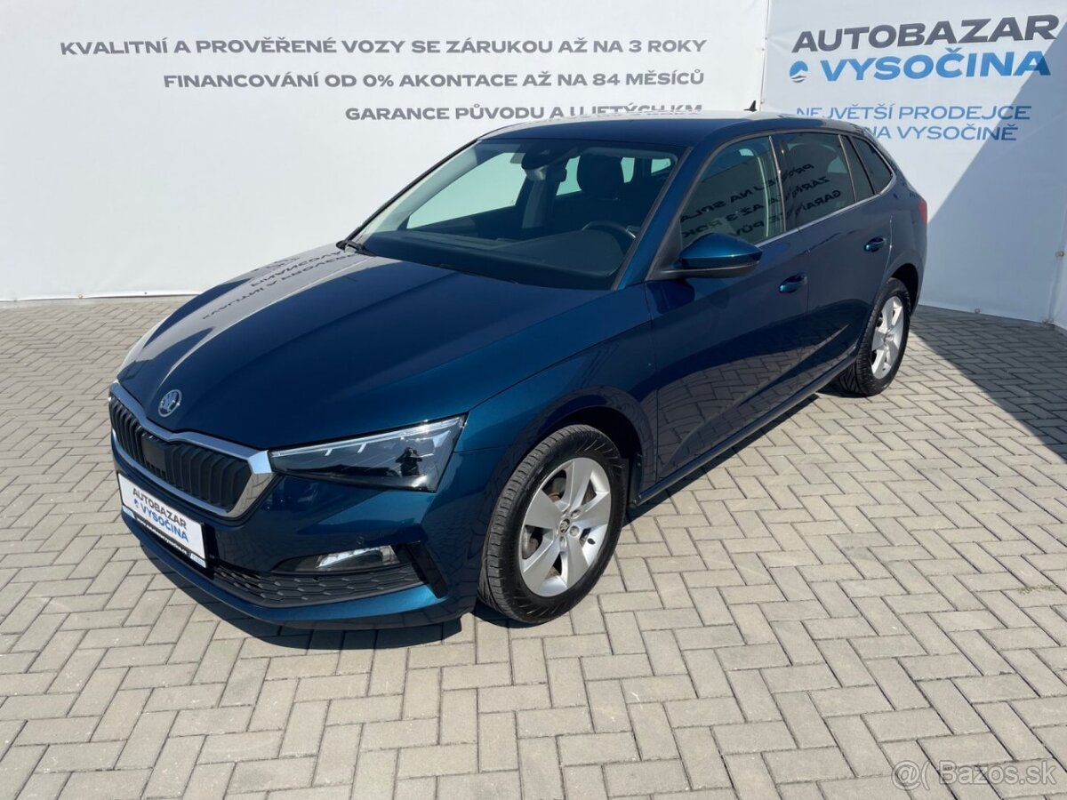 Škoda Scala 1.5TSi 110kW STYLE ČR 1.maj. DPH