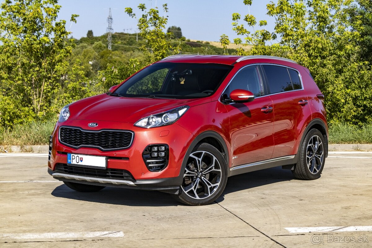 Kia Sportage GT-Line 2,0 CRDi 6AT 4WD (ťažné, 1.majiteľ)