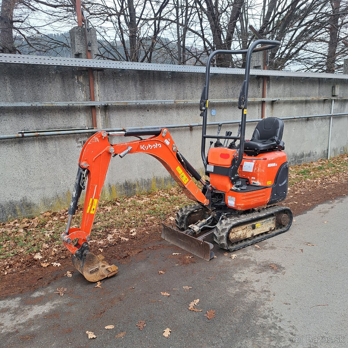 Minibager Kubota K008-3