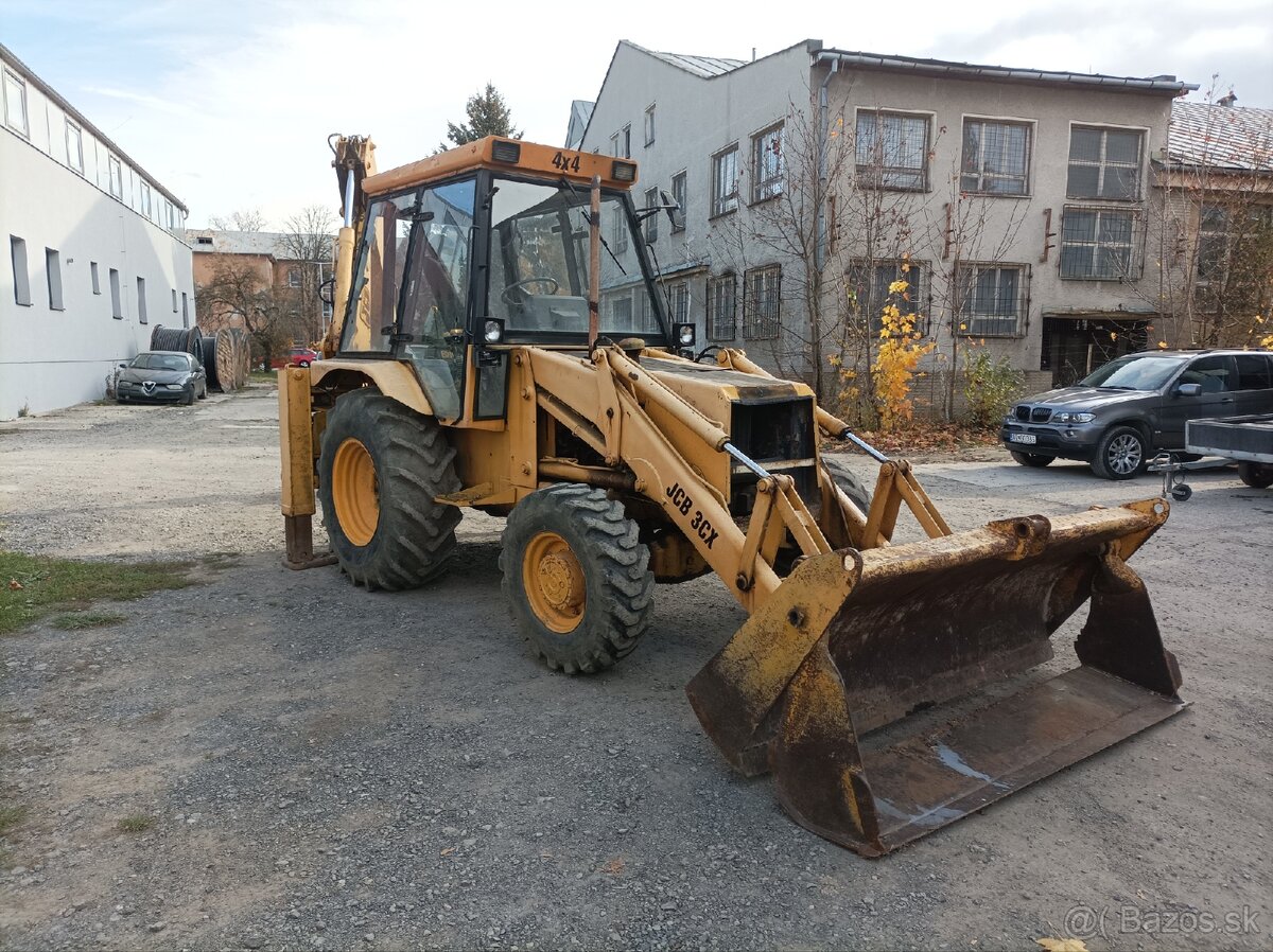 JCB 3CX 4x4 traktorbager