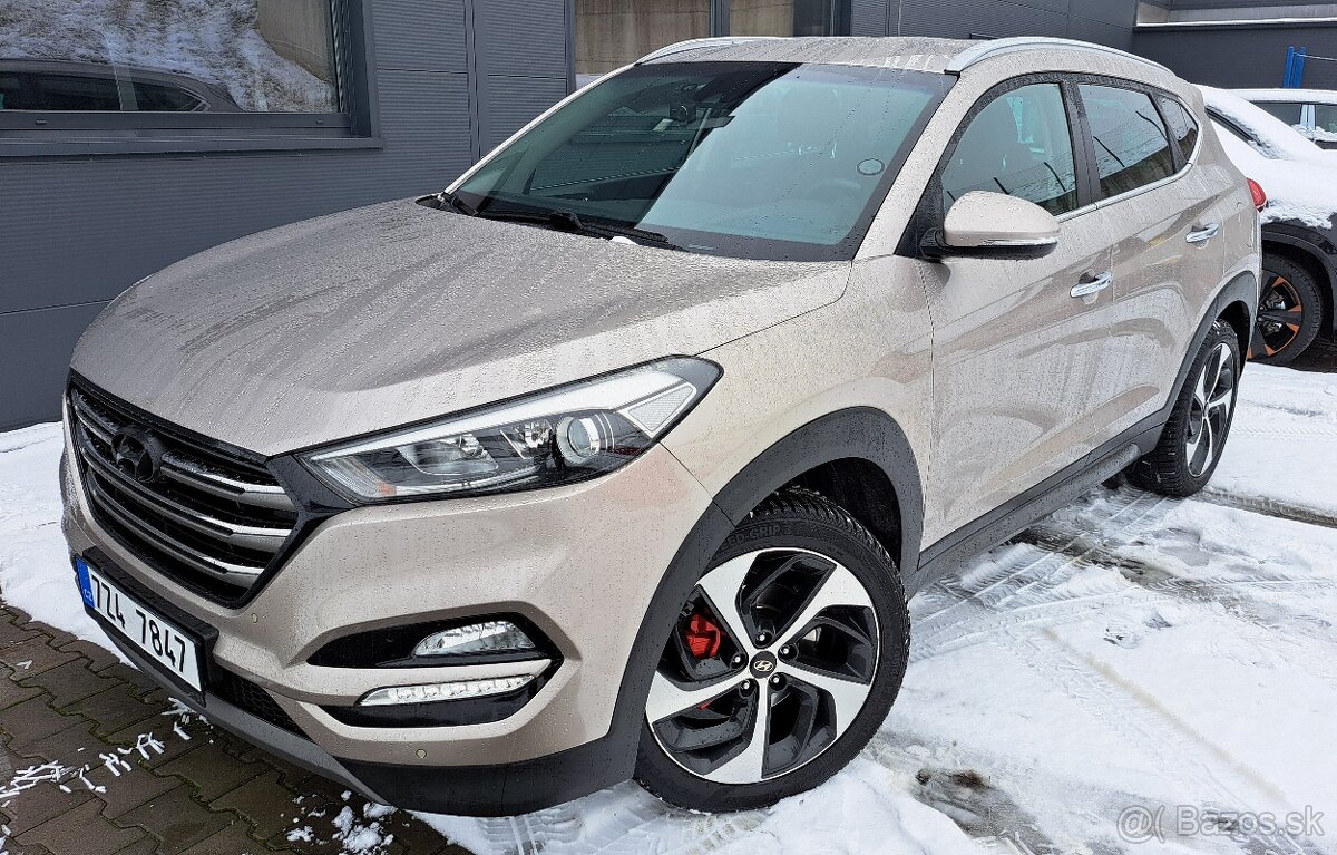 Hyundai Tucson, Navi, kůže, kamera, Alu 19", 131 000 km