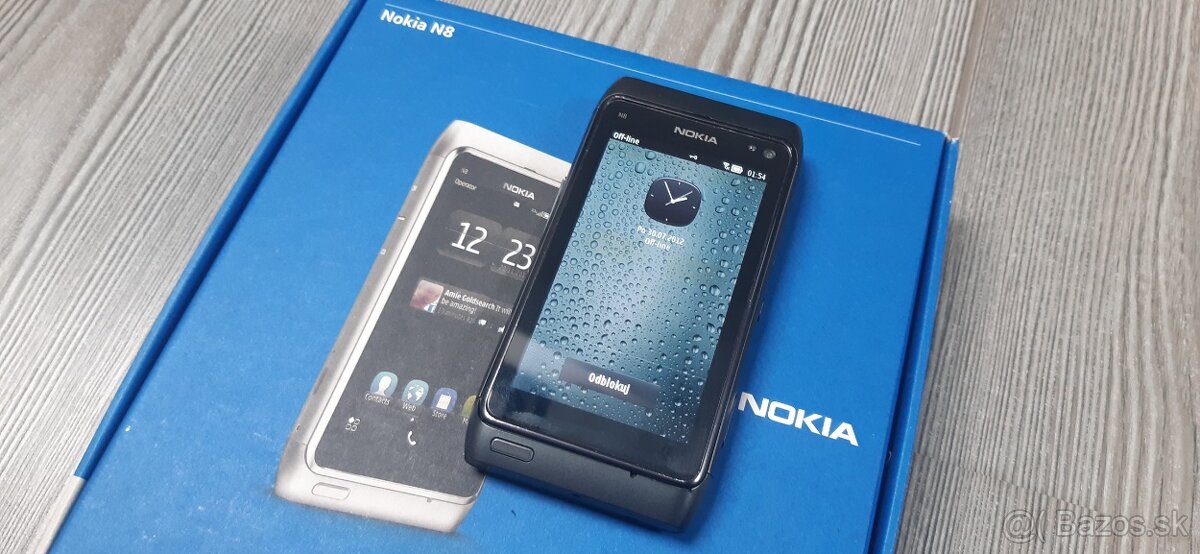 Nokia N8 "black edition" + Nokia Lumia 820 - do zbierky.