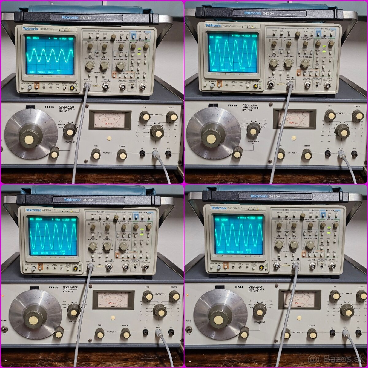 osciloskop TEKTRONIX 2430A >2x150MHz / generator Tesla BM492