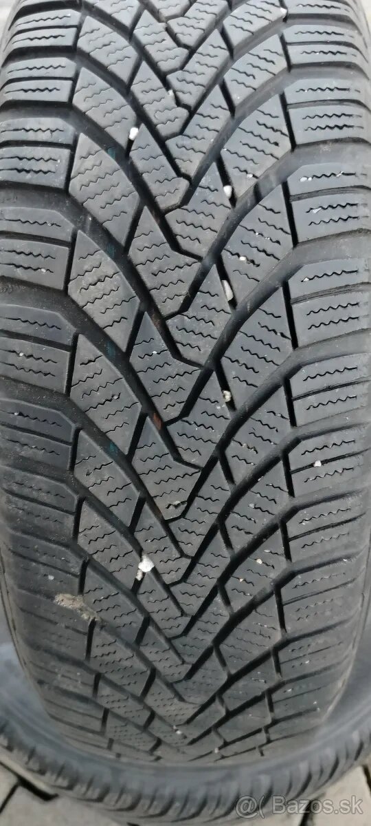 Predám 2 zimné pneumatiky 195/65 R15 91H Continental