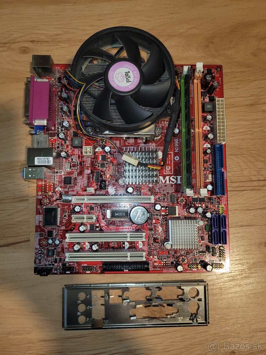 MSI G31M3-F + Pentium 4 + 2GB DDR2