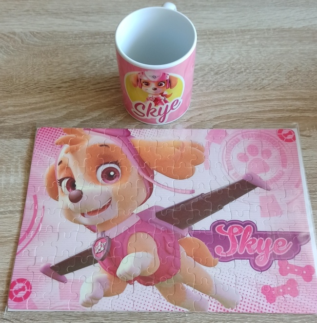 Skye Paw Patrol puzzle + hrncek