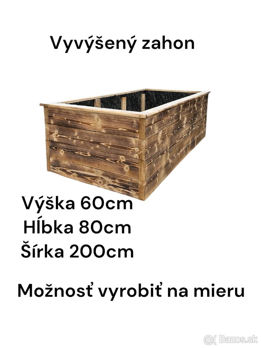 Predám vyvýšené Zahony