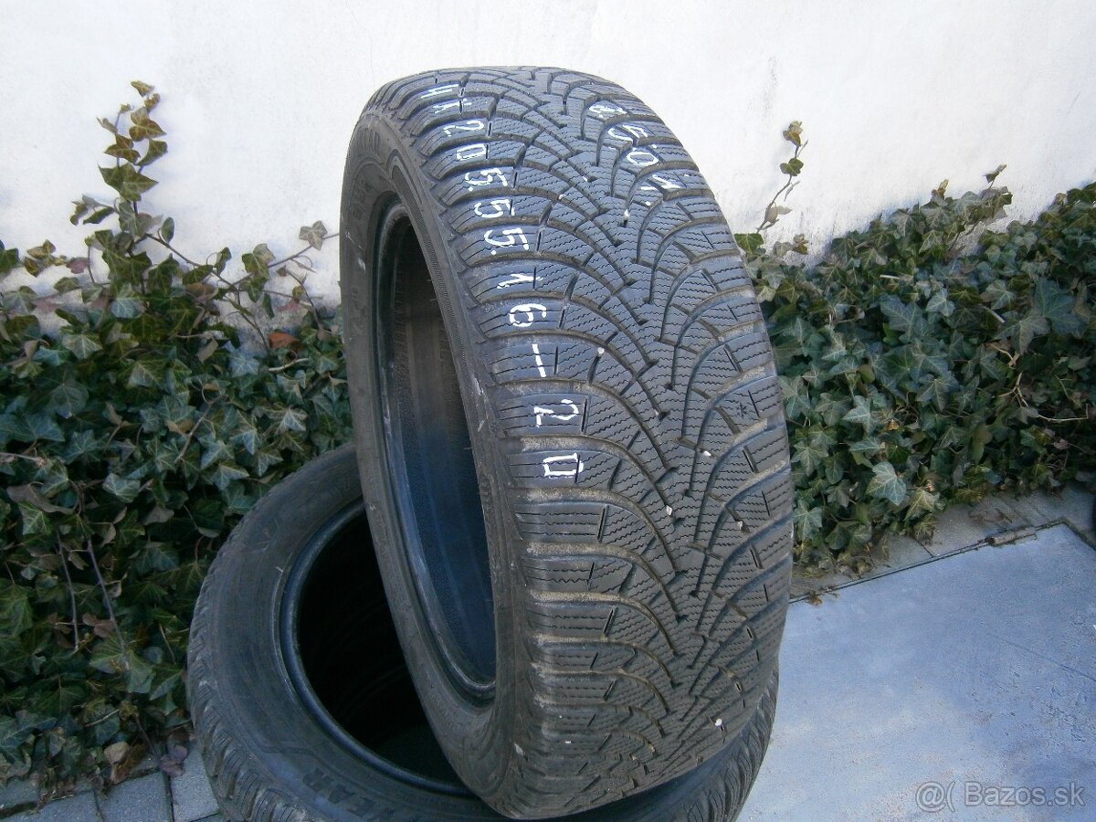 Predám 4x zimné pneu Goodyear 205/55 R16 91H