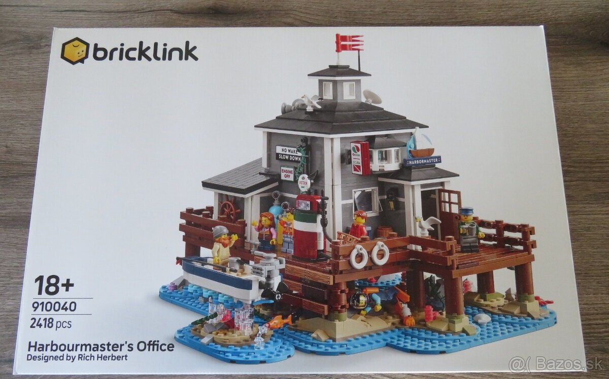 Predám Lego Bricklink 910040 Kancelária správcu prístavu/Har