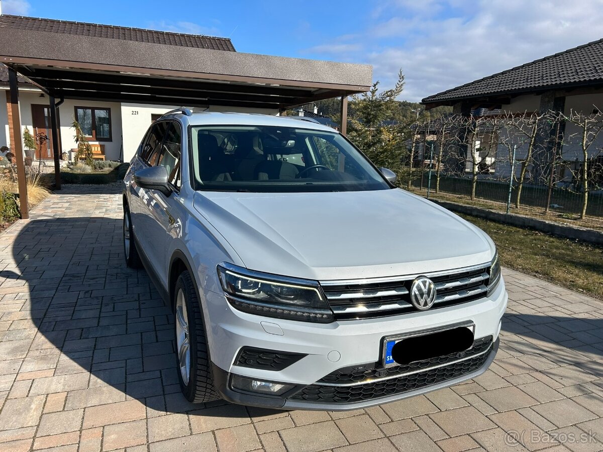 Predám Volkswagen Tiguan Allspace, 4x4, 2.0TDI Biturbo,240k