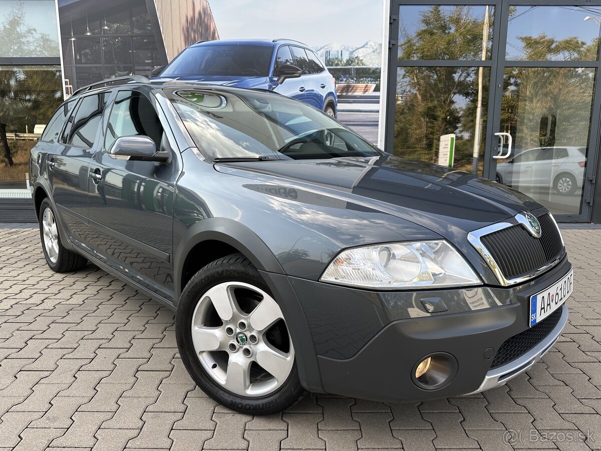 Škoda Octavia 2 SCOUT 4x4 2.0 TDI 103kw XENON