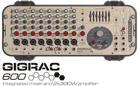 Powermix Soundcraft Gigrac600