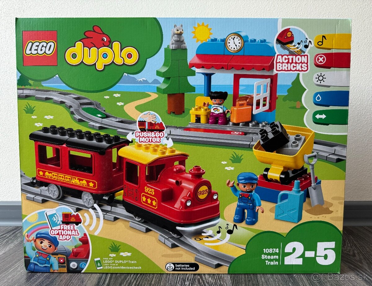 Lego 10874 DUPLO Parný vláčik