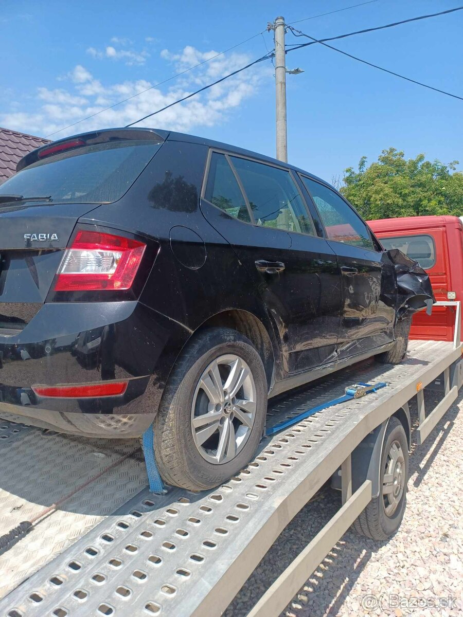 Rozpredam škoda Fabia III 1.0MPI 55kw CHYB 2019