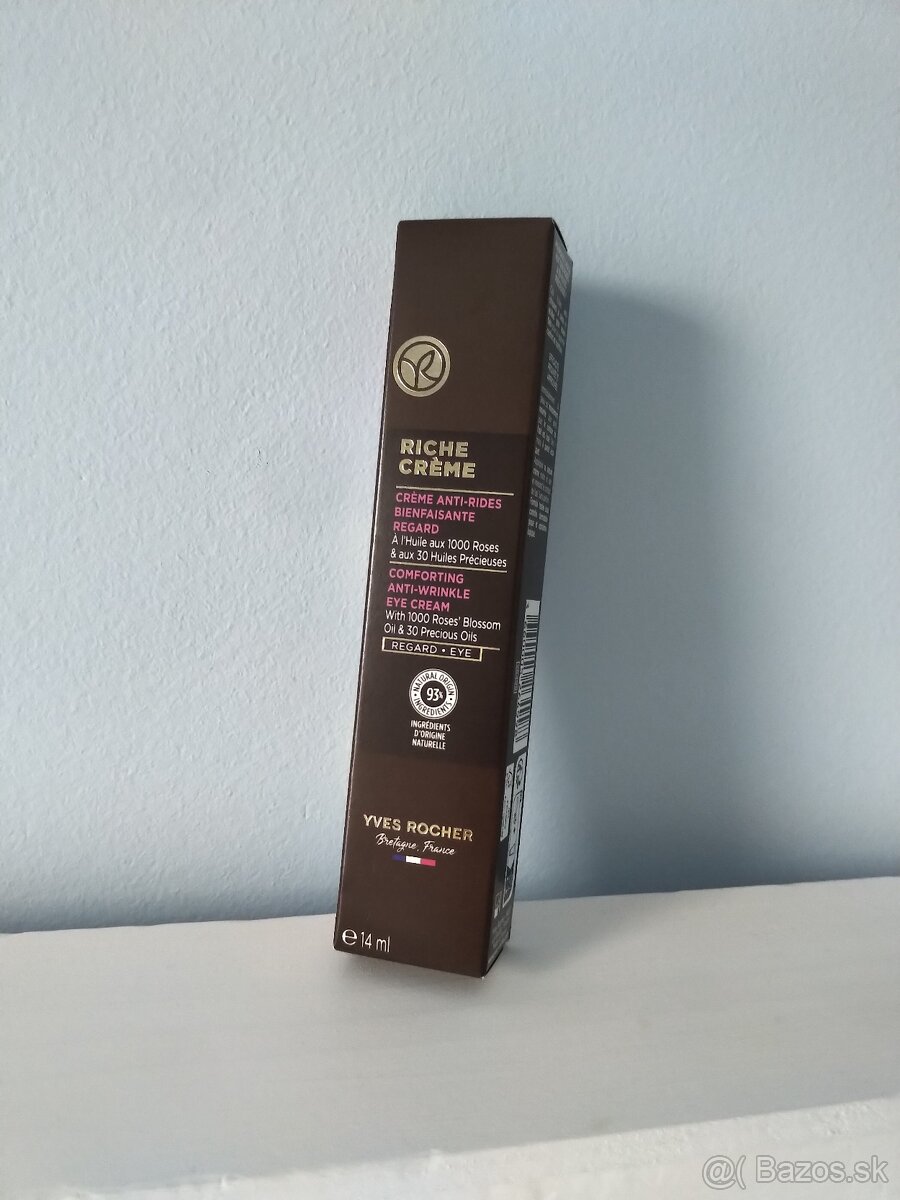 Telove mlieko Victoria's Secret a ocny krem Yves Rocher