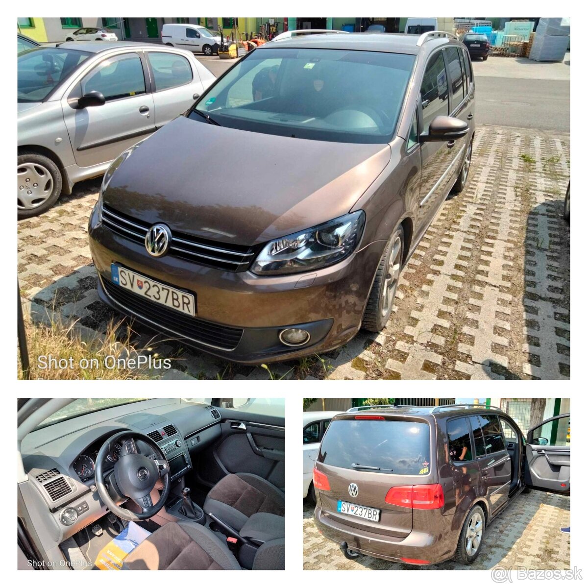 Autopozicovna Prenajom vozidla VW Touran 2.0 TDi 7miest