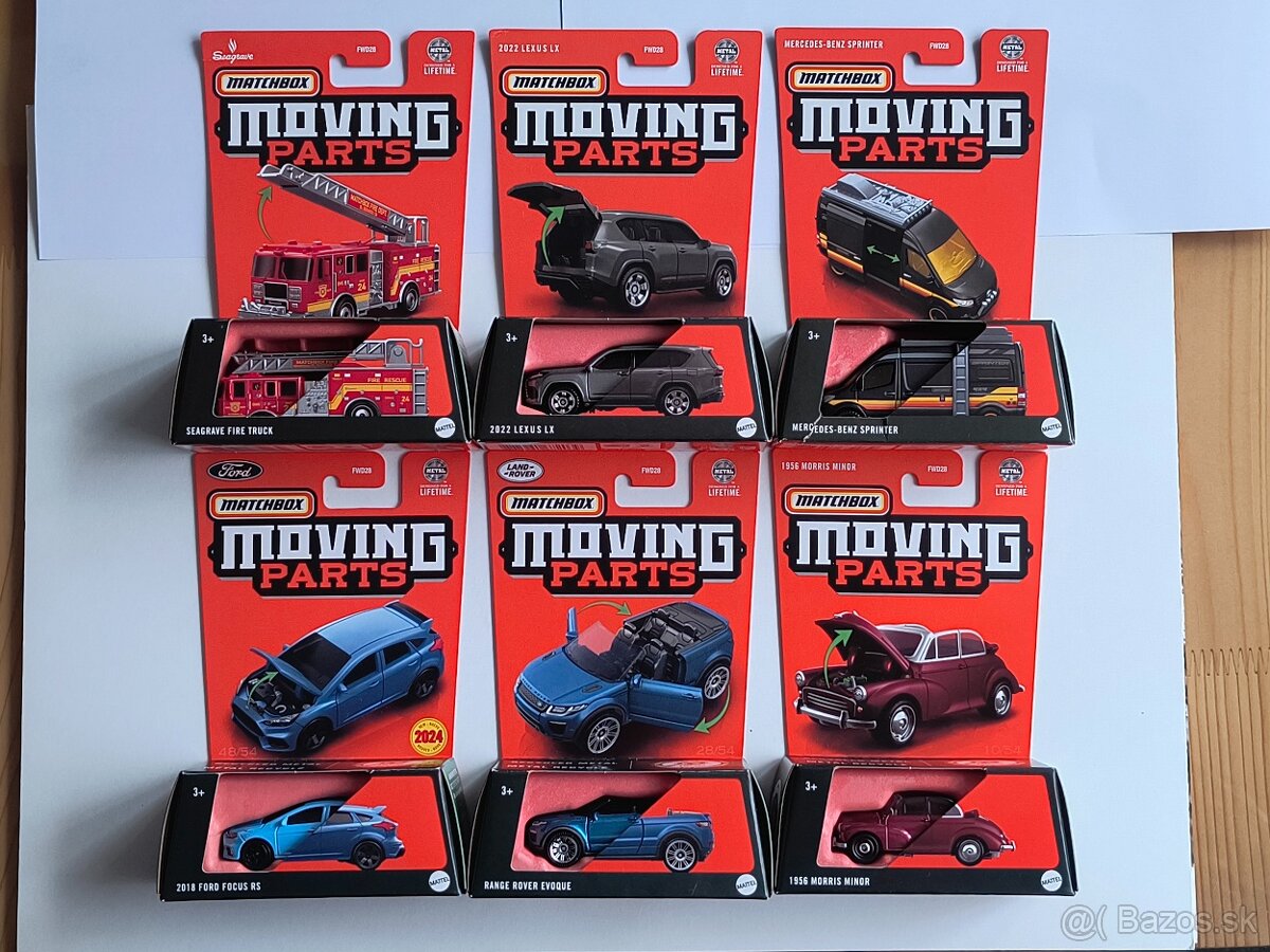 Matchbox Moving Parts - 1