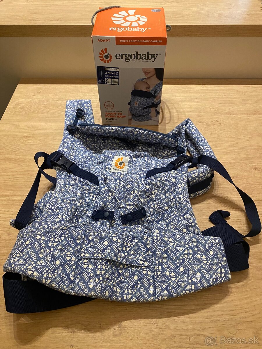 Predam ERGOBABY | NOSIČ ADAPT - BATIK INDIGO