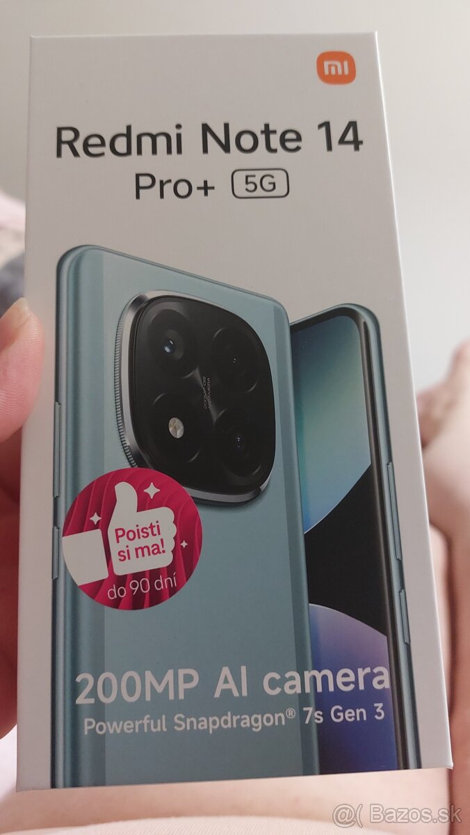 Predám úplne nový Xiaomi Redmi Note 14 Pro+