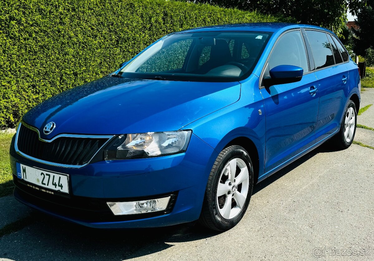 Škoda Rapid Spaceback 1,2 TSI SPORT, 10/2014,AUTOKLIMA