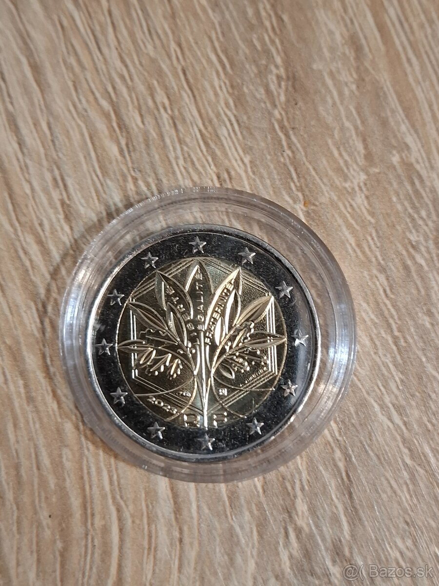 2 euro Francúzsko 2023 ( nový dizajn)