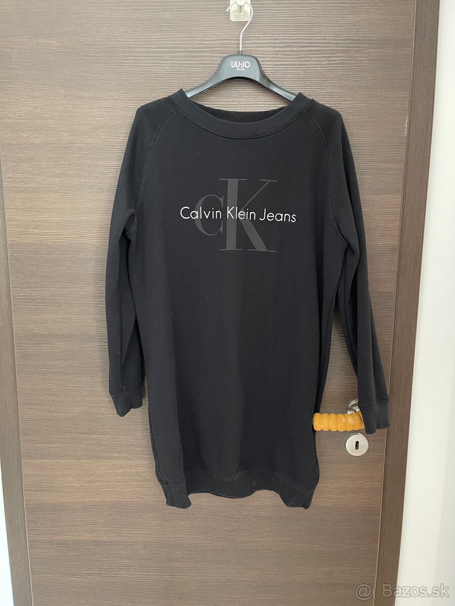 Mikinove damske saty Calvin Klein S