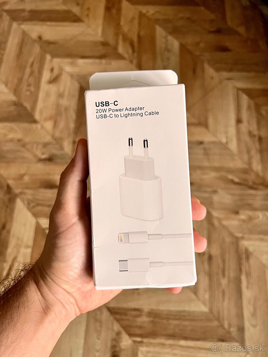 Nabijacka na iPhone, adaptér 20W + USB C kábel