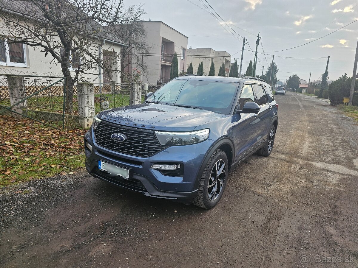 Ford Explorer 3.0 V6 PHEV,  5 ročný servis gratis