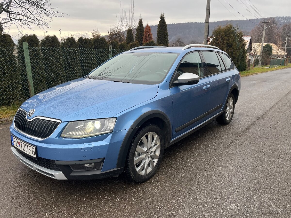 Skoda Octavia 3 scout 2,0 tdi 110kw 4x4 2016